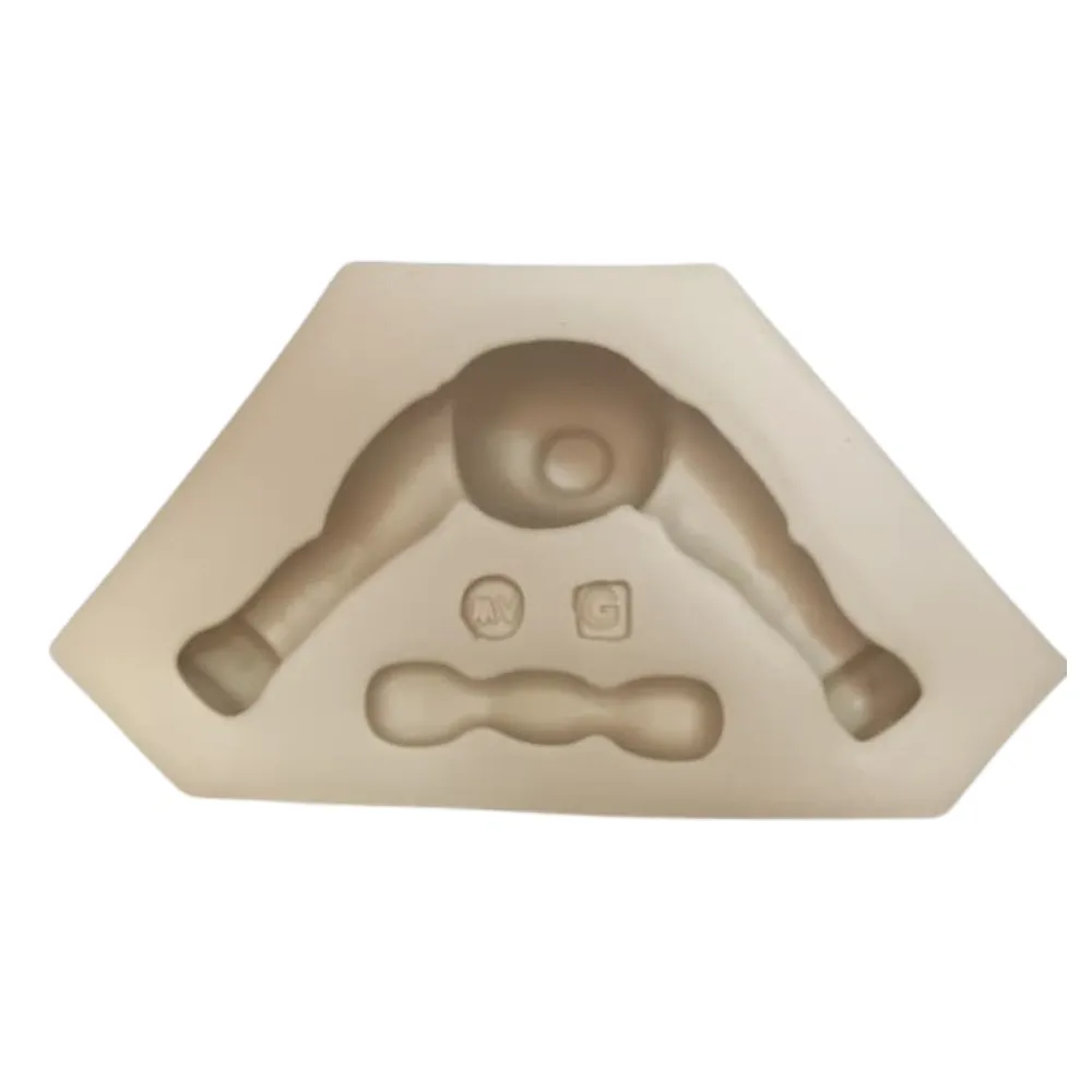 Molde de Silicone Mag Corpinho Universal Sentado G - cód 2140