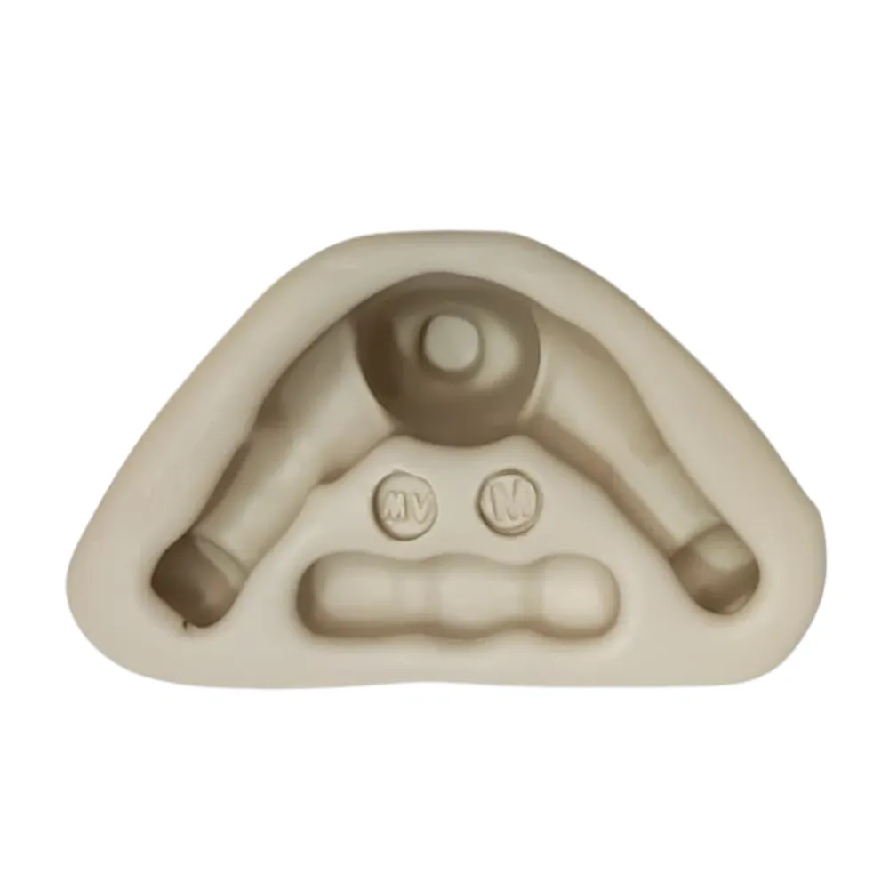 Molde de Silicone Mag Corpinho Universal Sentado M - cód 2139