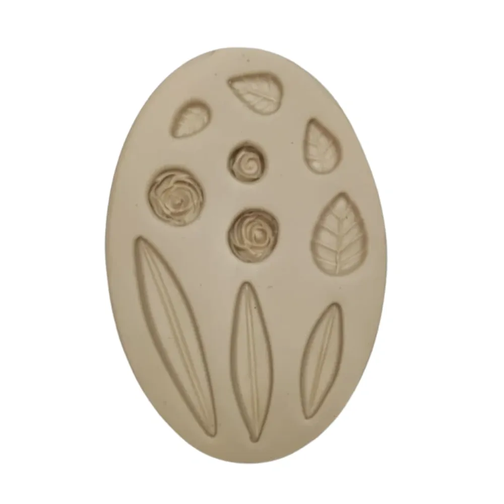 Molde de Silicone Mag Florais Bosque 2 - cód 2024