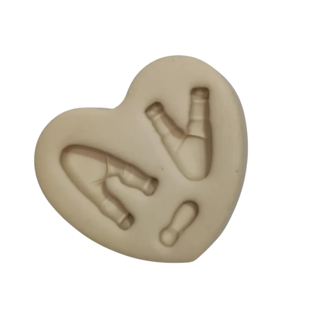 Molde de Silicone Mag Fofucho Mini Apliques - cód 1821