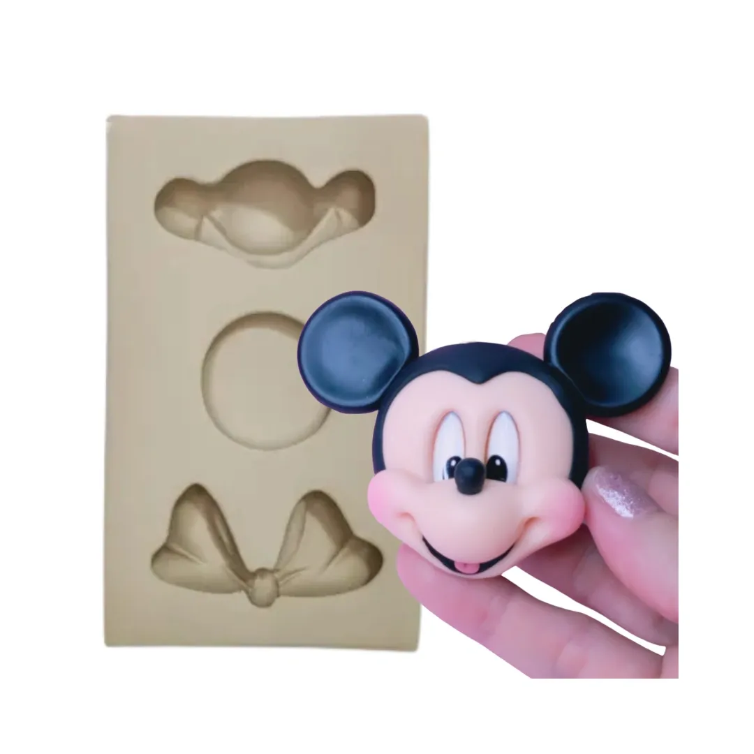 Molde de Silicone Mag Fuça Ratinhos G - cód 1893