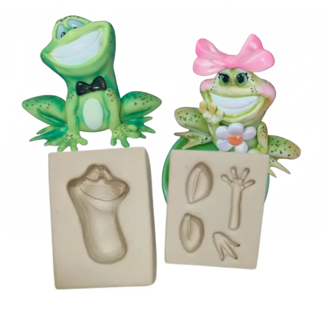 Molde de Silicone Mag Kit Sapinho - cód 1930
