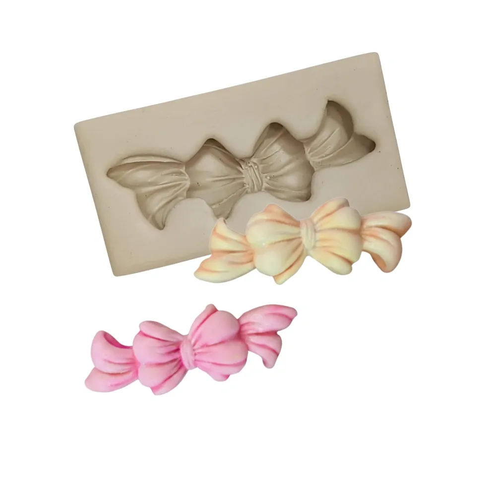 Molde de Silicone Mag Laço Delicado - cód 1906