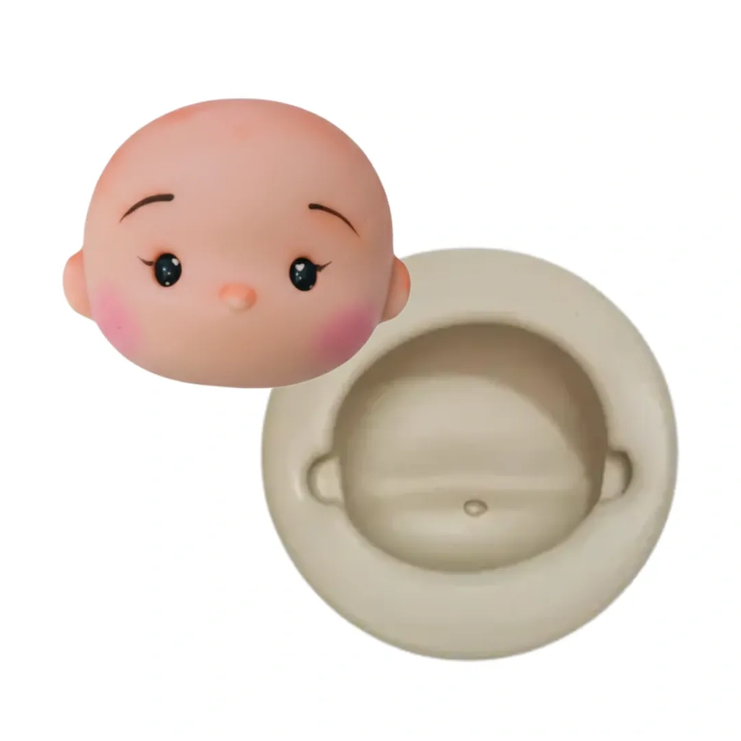 Molde de Silicone Mag Narizinho Fofo M - cód 2119