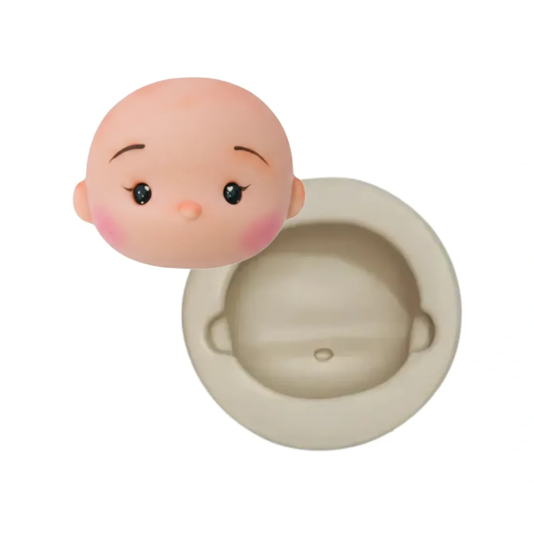 Molde de Silicone Mag Narizinho Fofo P - cód 2118