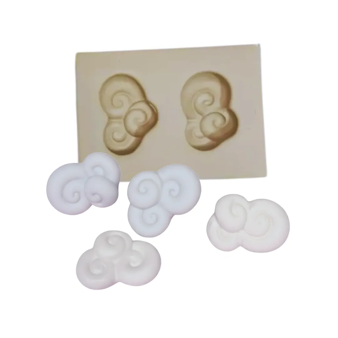 Molde de Silicone Mag Nuvem Fofa - cód 1923
