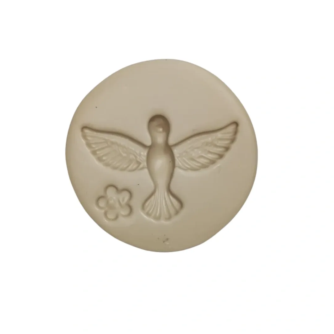 Molde de Silicone Mag Pombinha para Aplique - cód 1830