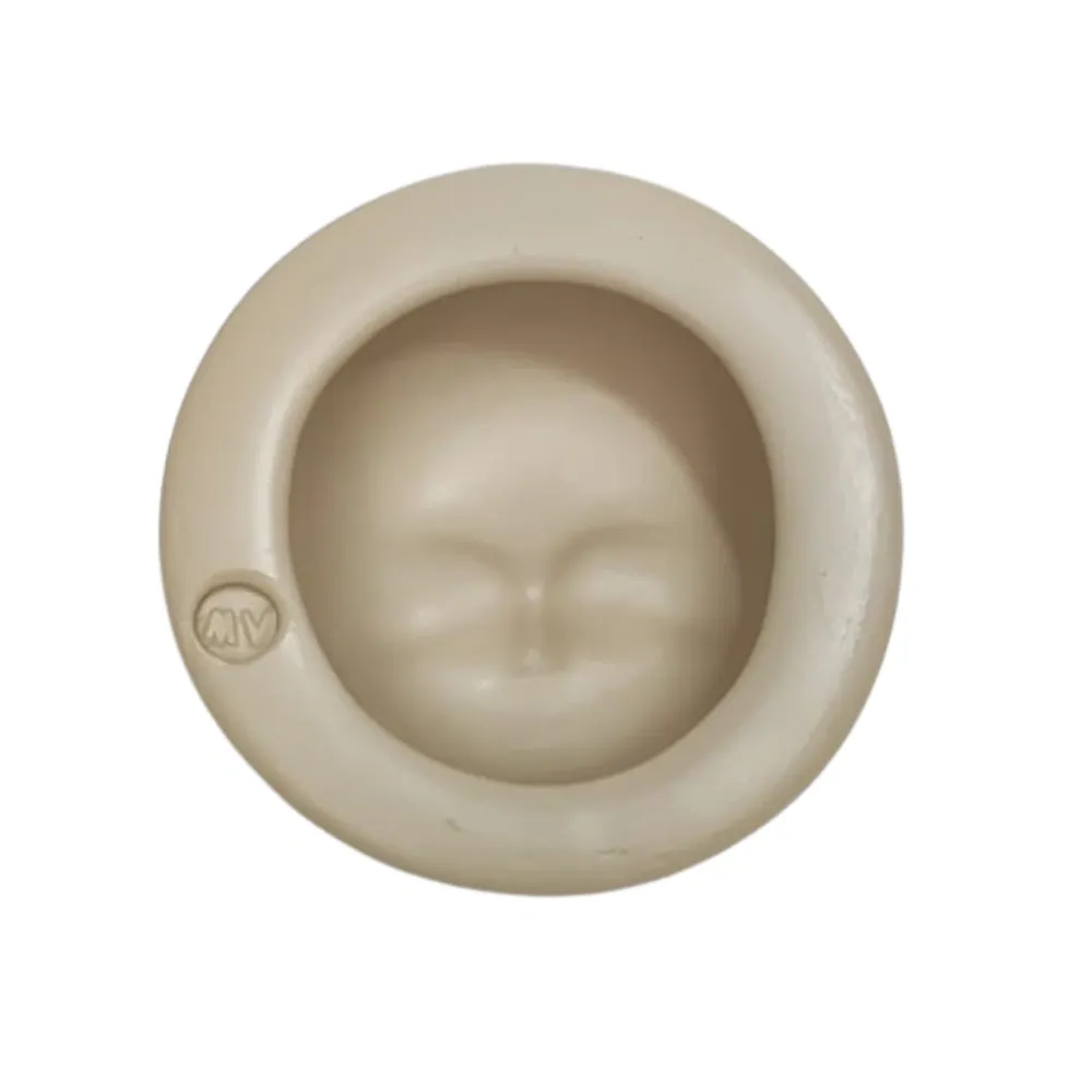 Molde de silicone Mag Rostinho Chibi - cód 2121