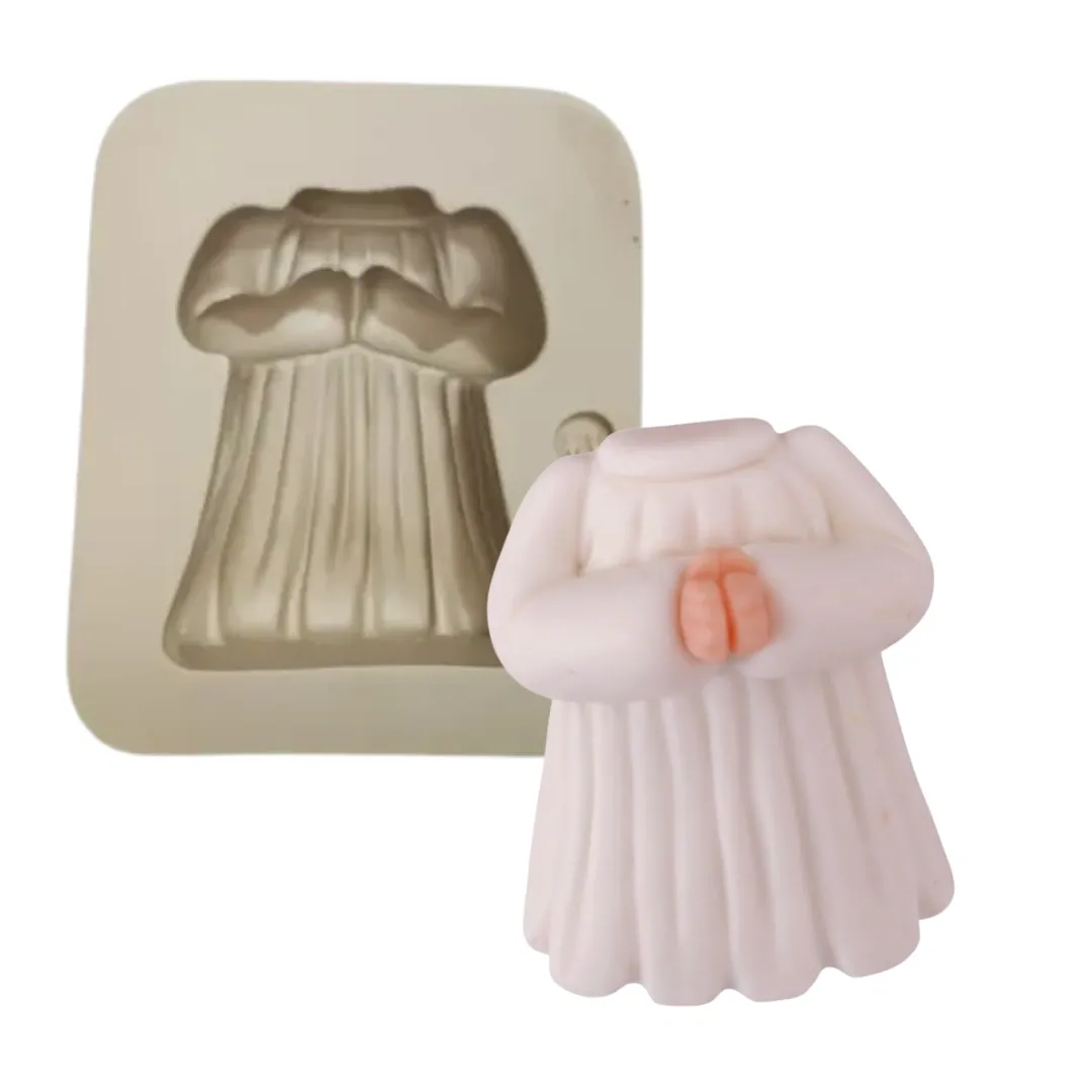 Molde de Silicone Mag Roupinha Anjinho - cód 2127