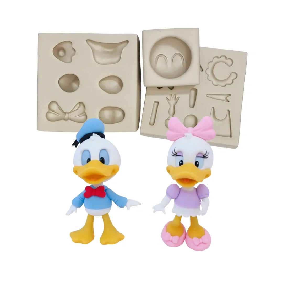 Molde de Silicone Mag Top Patos - cód 1896