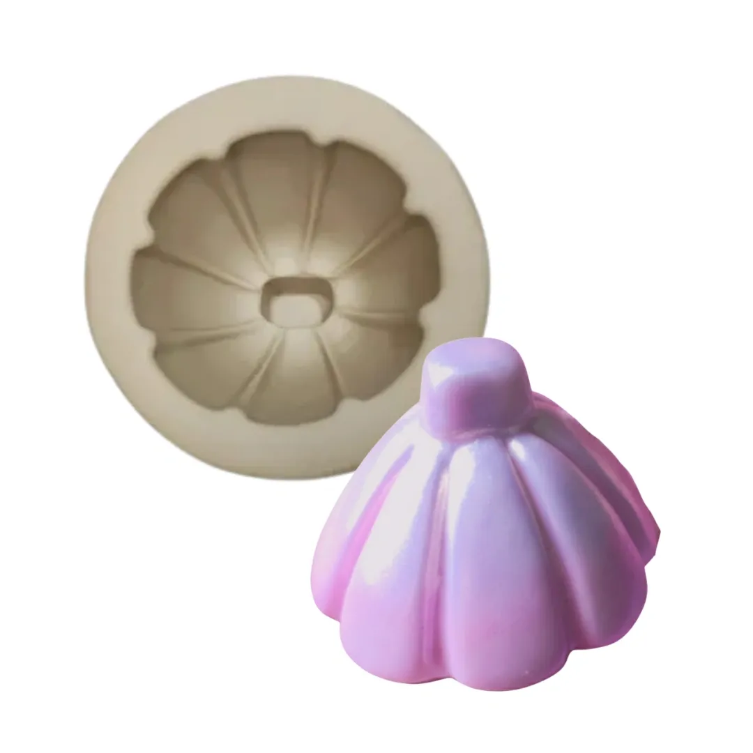 Molde de Silicone Mag Vestidinho G - cód 1855