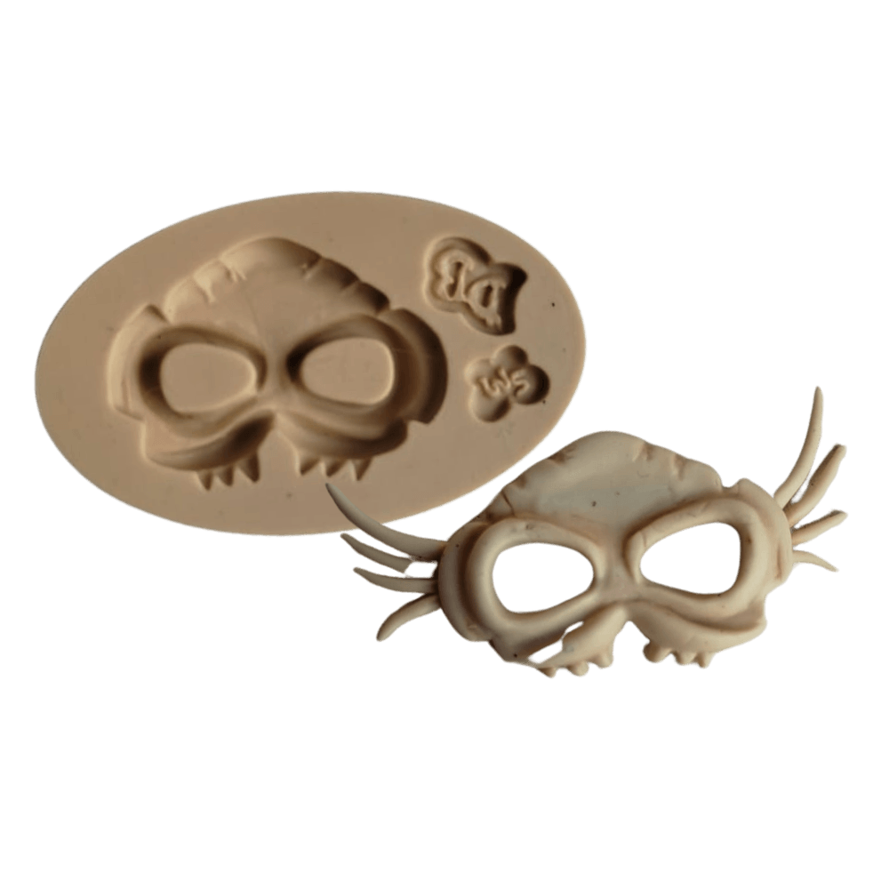 Molde de Silicone Máscara Cocão da Ilha - Cód 1709
