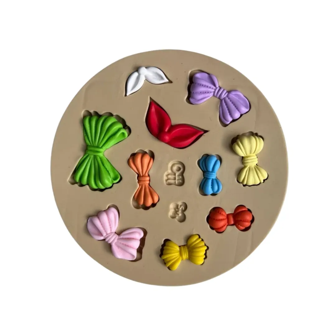 Molde de Silicone Oficina de Laços - Cód 2098