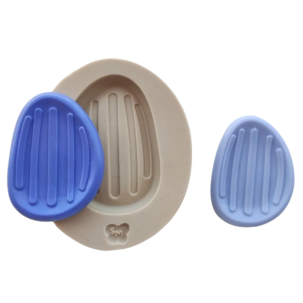 Molde de Silicone Pedra da Calma Sensorial Listras - Cód 2318