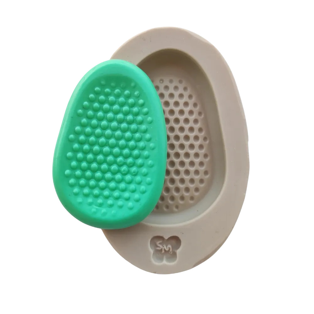 Molde de Silicone Pedra da Calma Sensorial Pinhos - Cód 2317