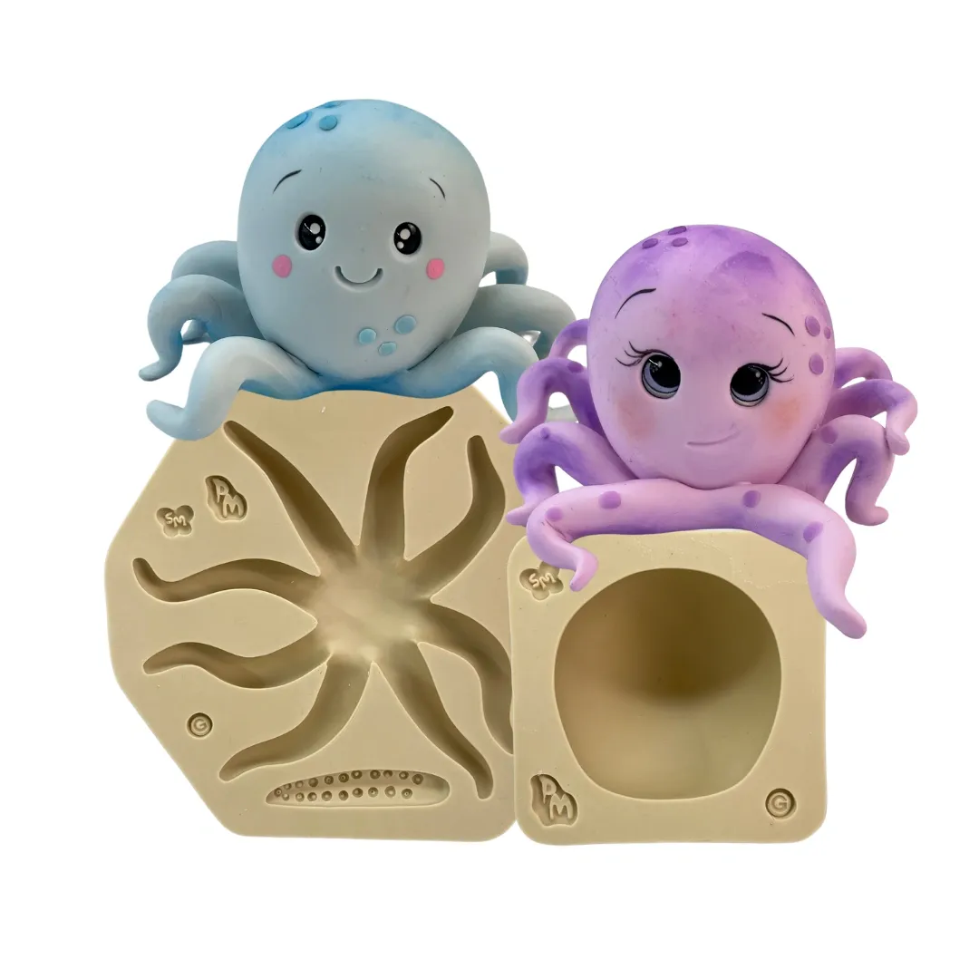 Molde de Silicone Polvo G - Cód 2086