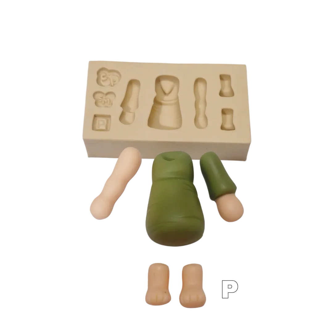 Molde de Silicone Temas Biblicos Jesus e os Discipulos P - Cód 2260