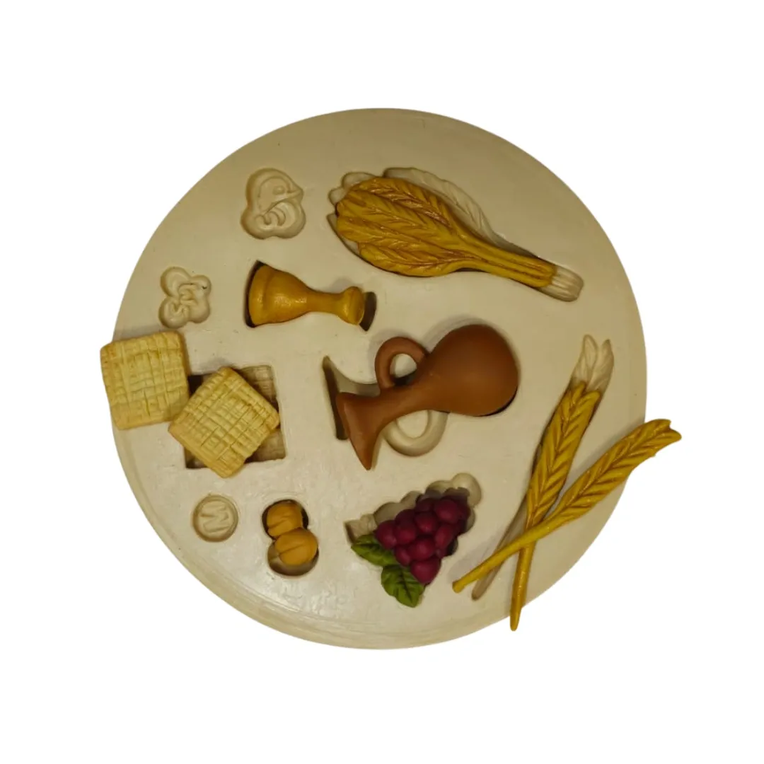 Molde de Silicone Temas Biblicos Paixão - Santa Ceia- Cód 2158