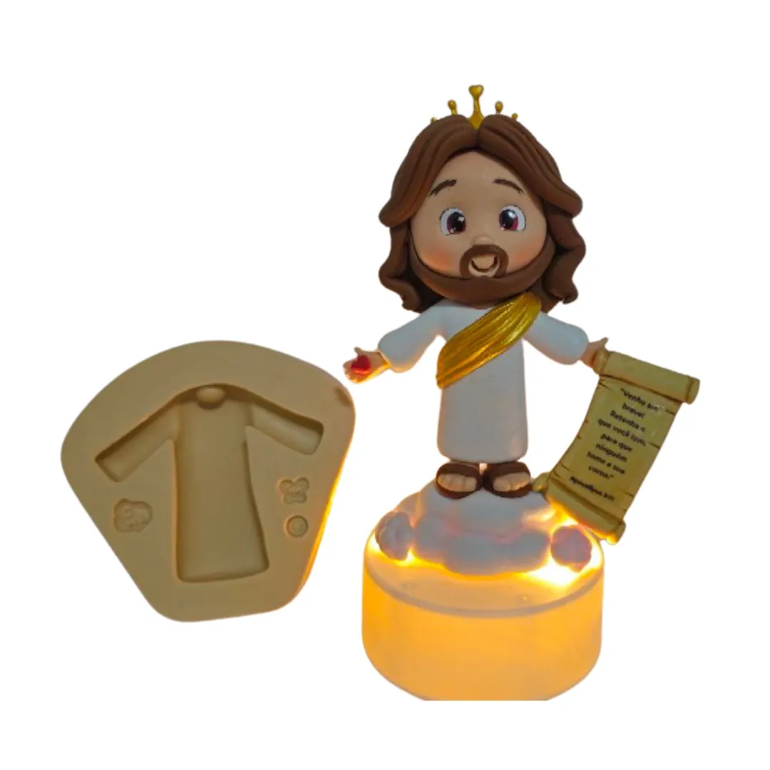 Molde de Silicone Temas Biblicos Paixão - Túnica G  Cód 2163