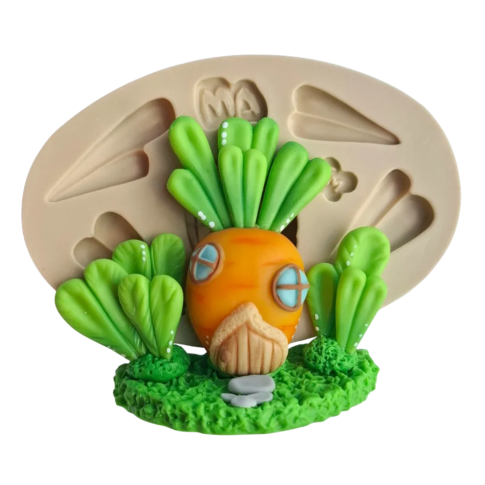 Molde de Silicone Toca de Coelho Cut - Cód 2232