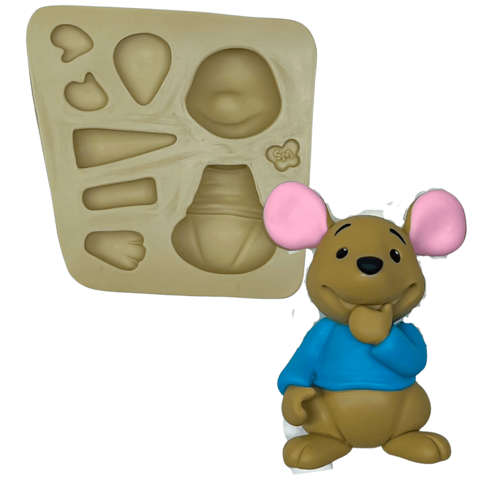 Molde de Silicone Molde guruzinho - cod 1514