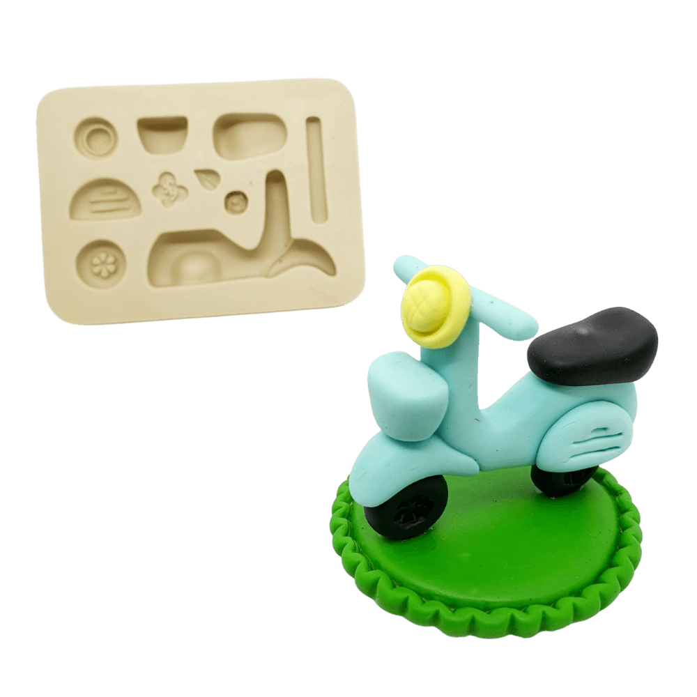 Molde de Silicone Motinho da Van - Cód 988