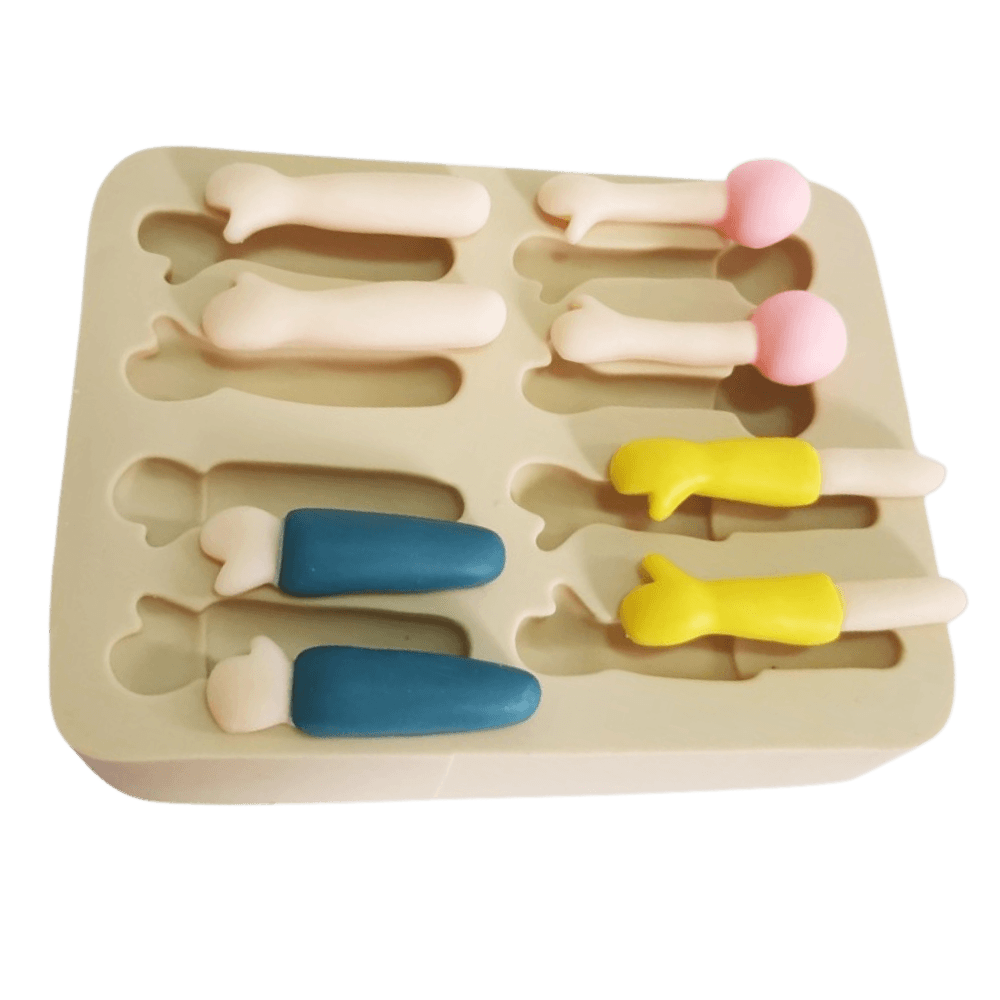 Molde de Silicone Multi Braços Paixão - Cód 490