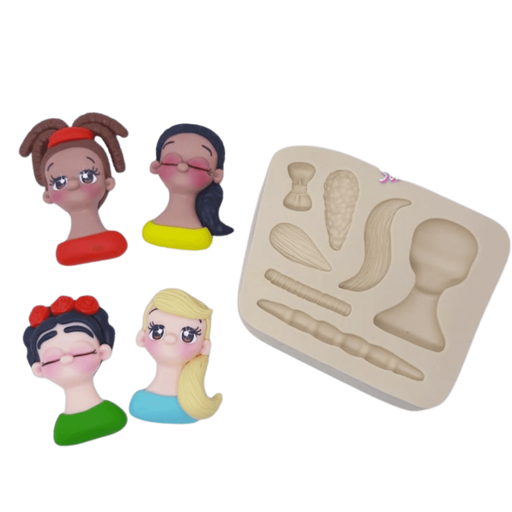 Molde de Silicone Musas da Van