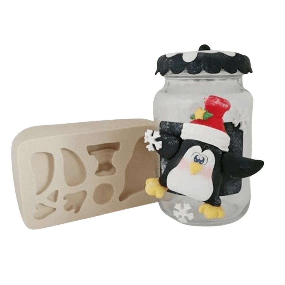 Molde de Silicone Natalino Paixão Modelo 2 - Cód 501
