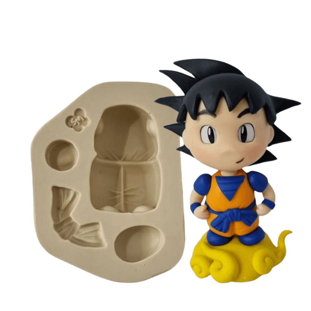 Molde de Silicone Ninja Paixão  Sem Cabeça -  Cód 1202