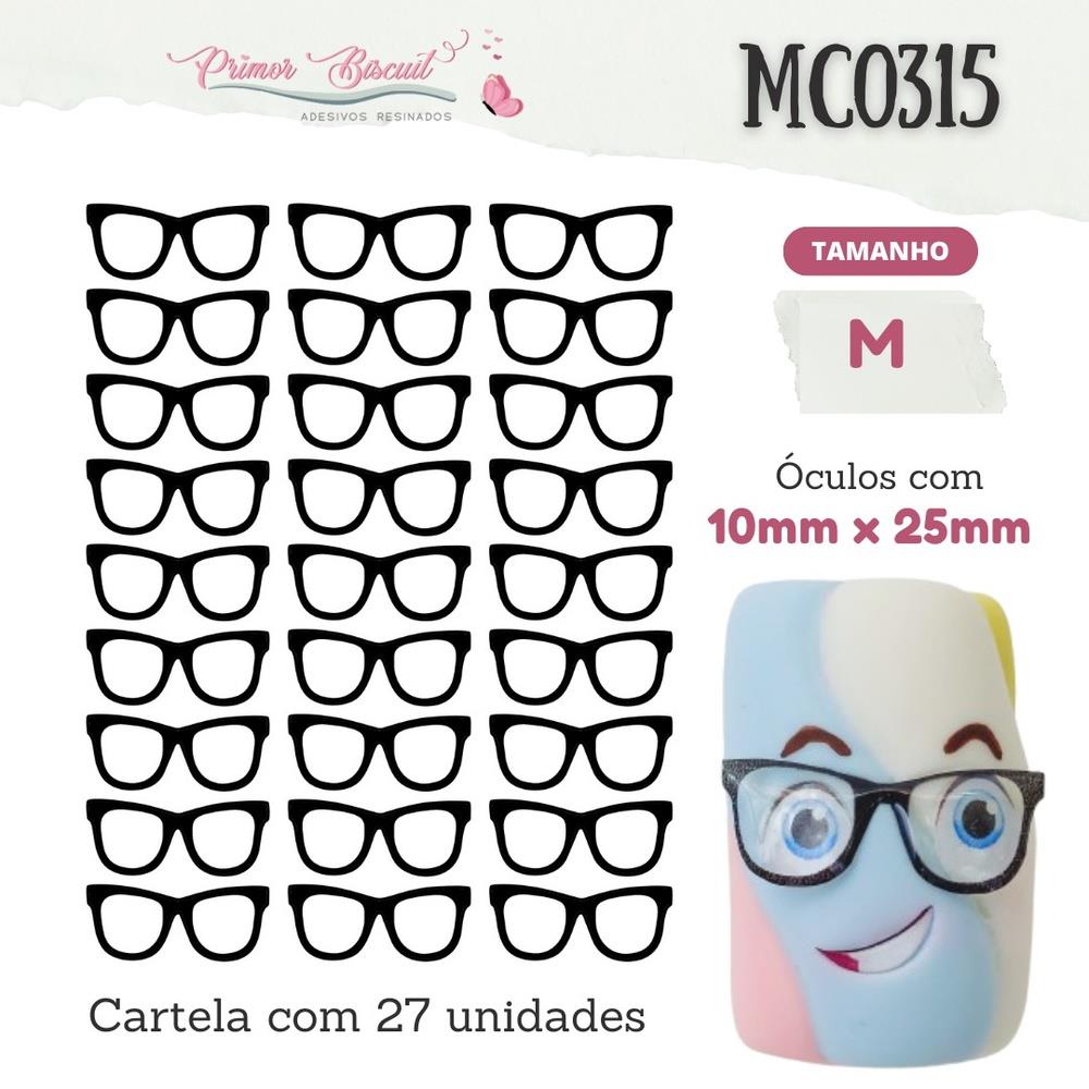 Oculos Resinado - Gelatina Divertida Marshmallow - M - 25mm
