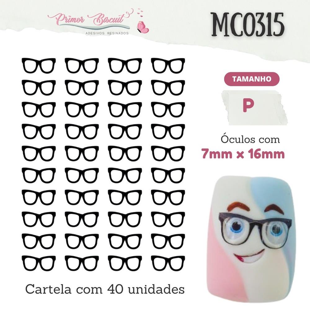 Oculos Resinado - Gelatina Divertida Marshmallow - P - 7 mm
