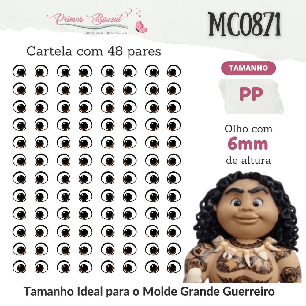 Olhos Resinados MC0871 - PP