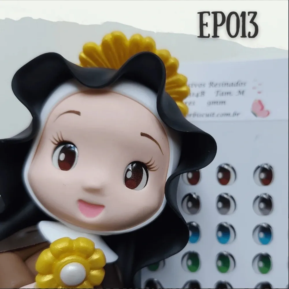 Olhos Resinados - EP013 Mini  5mm