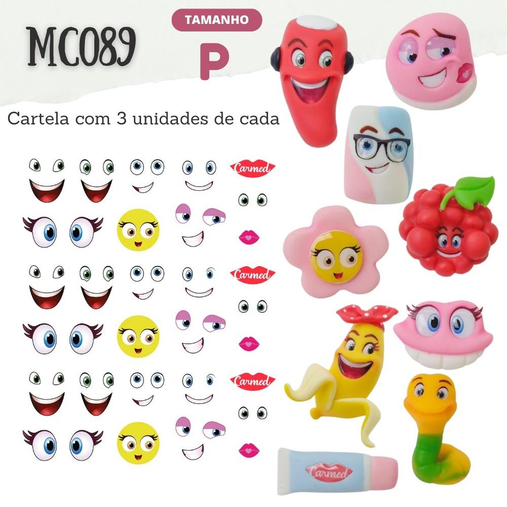 Olhos Resinados - Gelatinas Divertidas - P