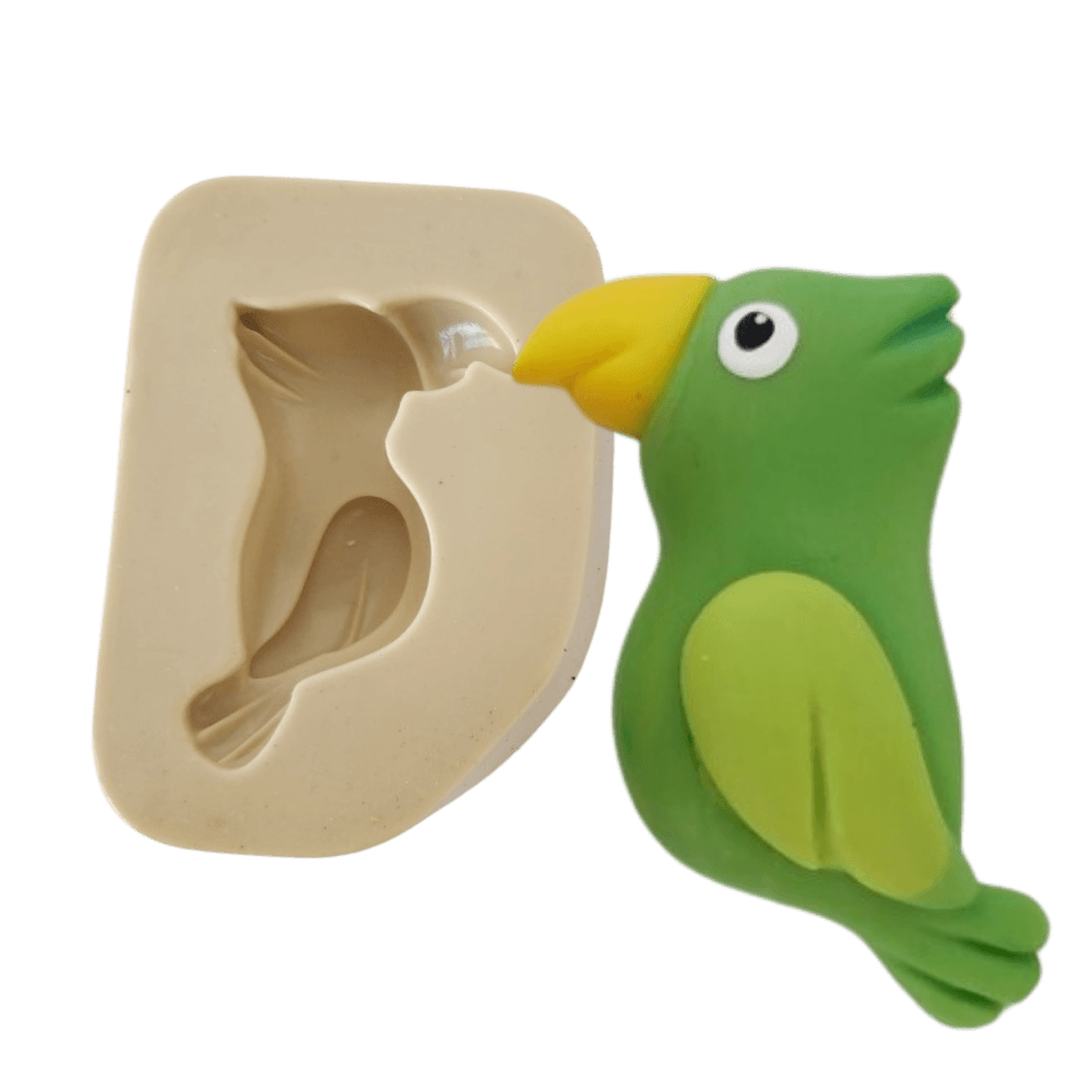 Molde de Silicone Papagaio Paixão