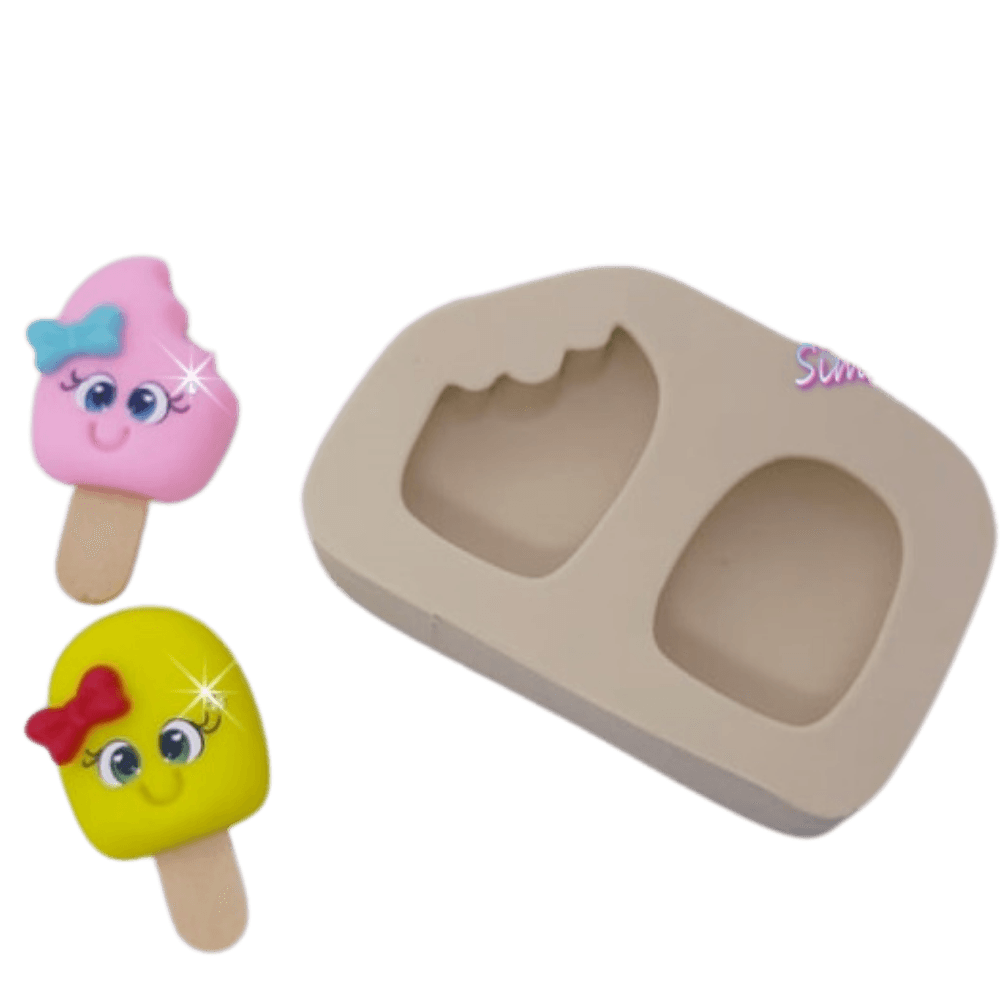 Molde de Silicone Picolé da Van modelo 2