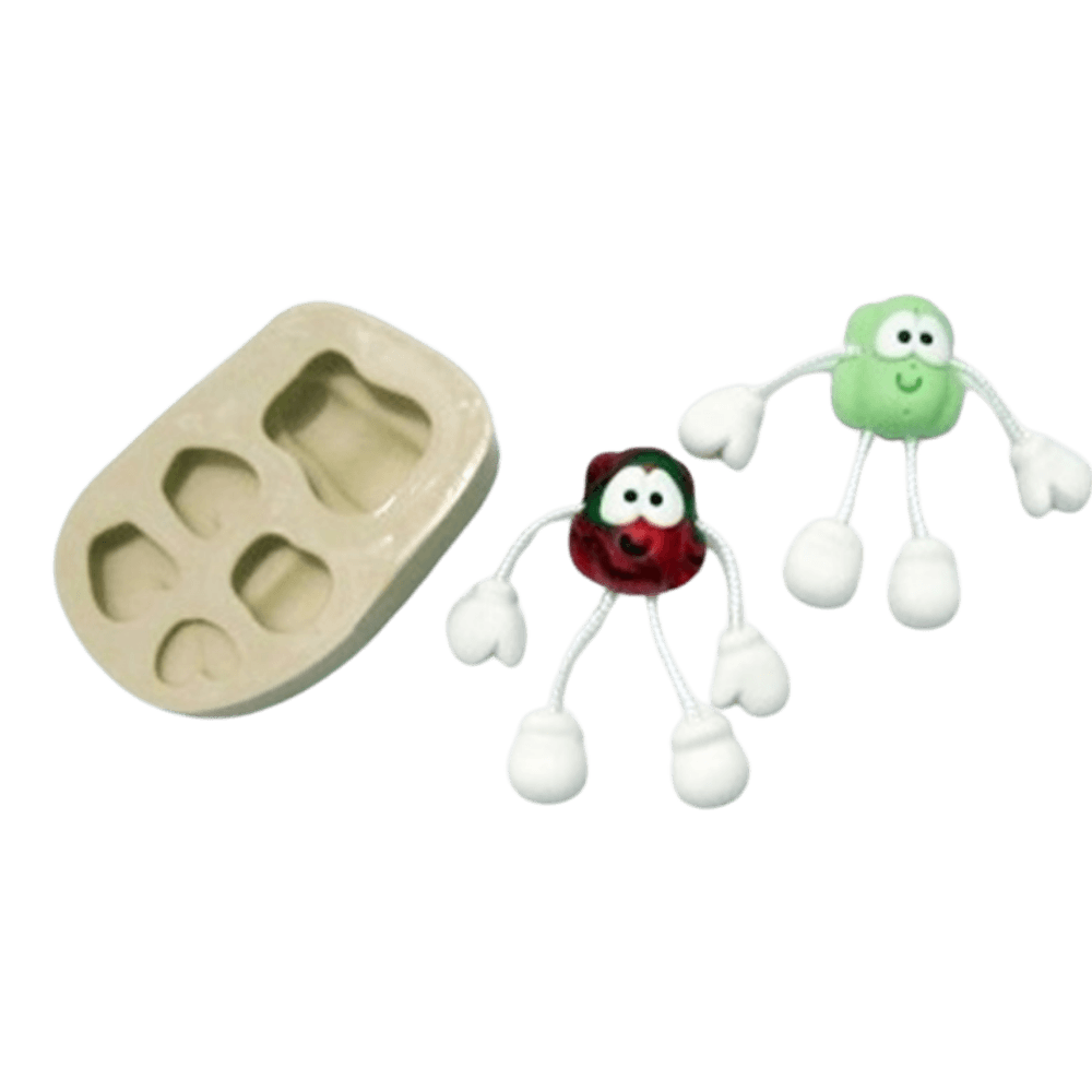 Molde de Silicone Pimentão Divertido - Cód 434