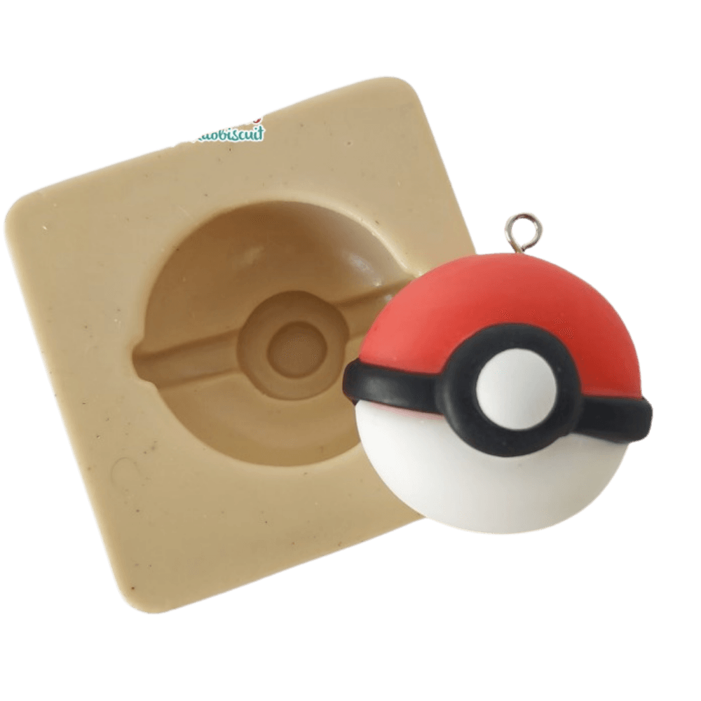 Molde de Silicone Poke Paixão Bola