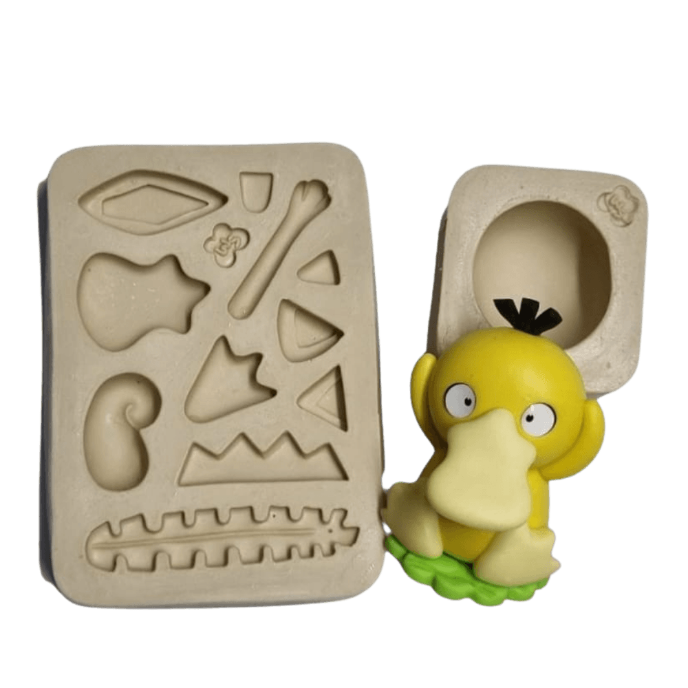 Molde de Silicone Poke Paixão Luxo - Complementos - Cód 1186