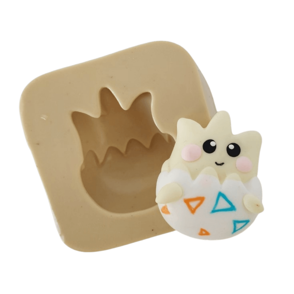 Molde de Silicone Poke Paixão Ovo