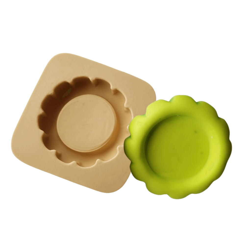 Molde de silicone Porta docinhos flor - cód 264
