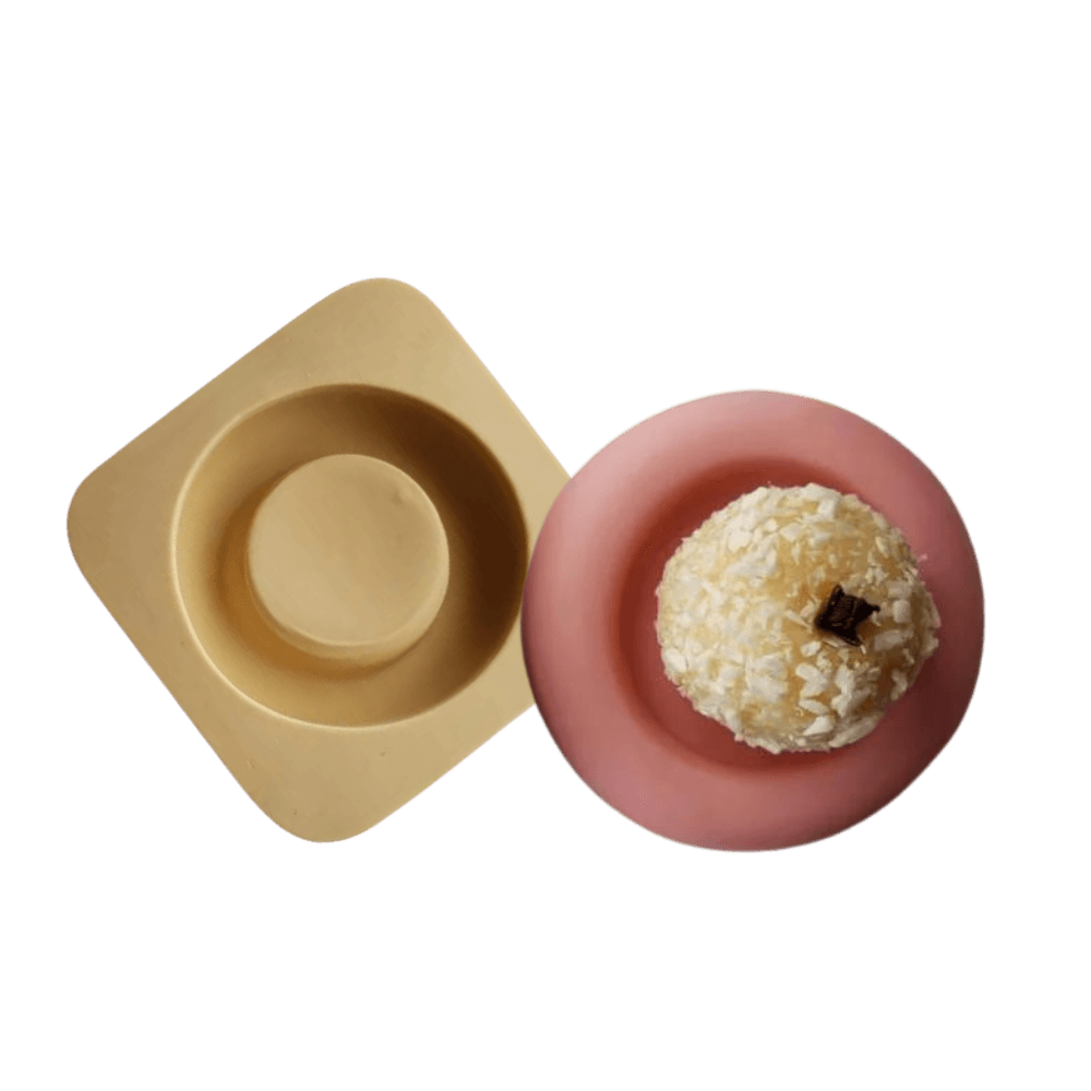 Molde de silicone Porta docinhos Liso -cód  263