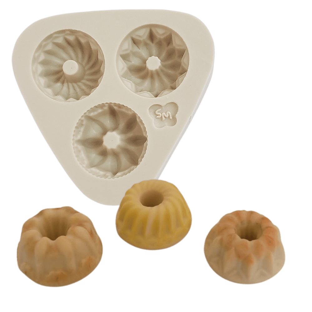 Molde de Silicone Pudinzinhos - cód 1590