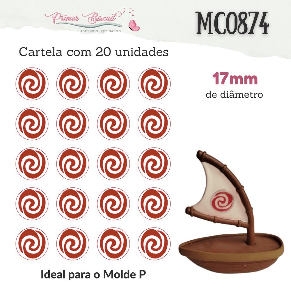 Resinado MC0874 -  Tamanho 17mm