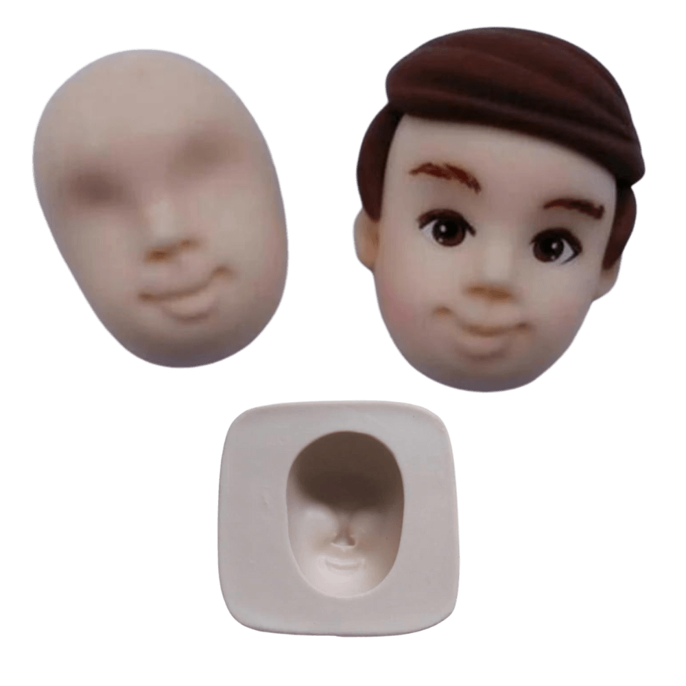 Molde de silicone Rostinho personalizado modelo 2 cód 231