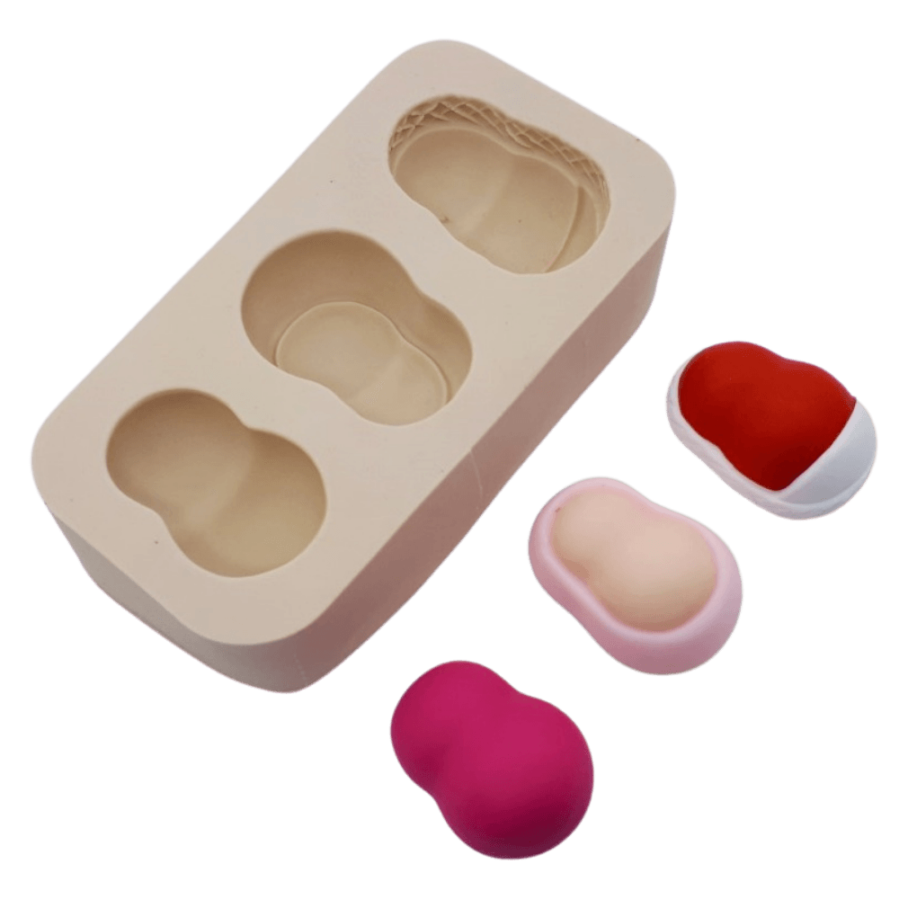 Molde de Silicone Sapatos G - Cód 465