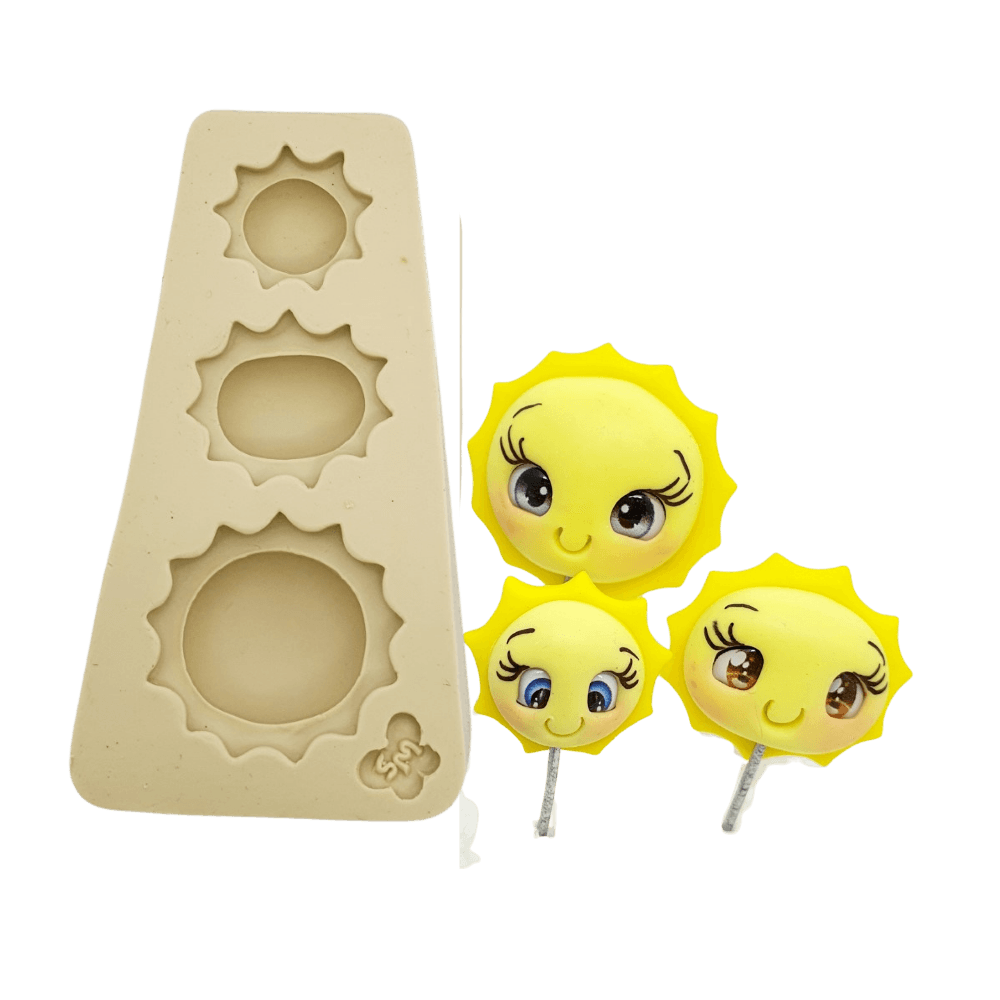 Molde de Silicone Solzinho da Van - Cód 970