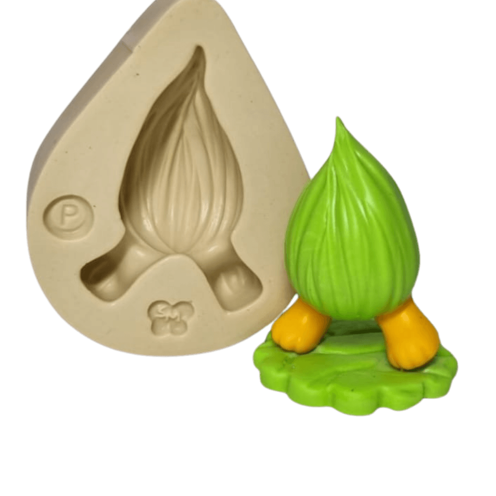 Molde de Silicone Trolls Paixão Chaveiro - P - Cód 1307