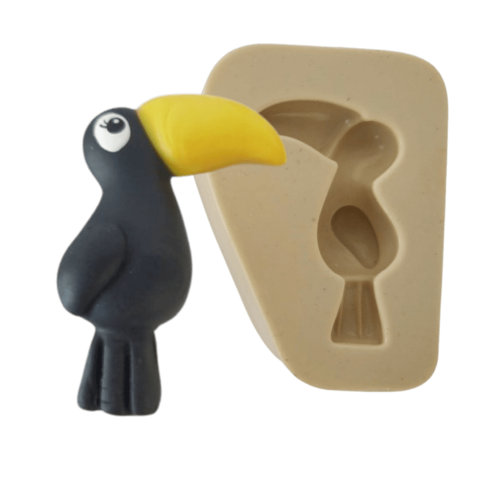 Molde de Silicone Tucano Paixão - Cód 605